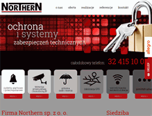 Tablet Screenshot of northern.pl